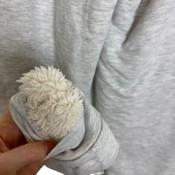 The Vermont Country Store Gray Jogger Sweatpants Sherpa Lined Women’s Medium - Picture 6 of 6